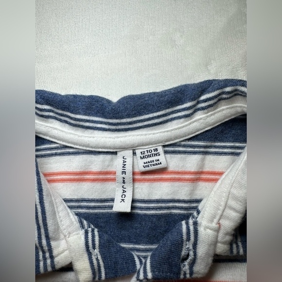 Lot of 3 Janie and Jack Cotton Polo Shirts- Sz 12-18 months- EUC - Picture 6 of 11